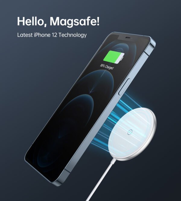15W Magsafe Wireless Charger Compatible with iPhone 12 series - Image 6