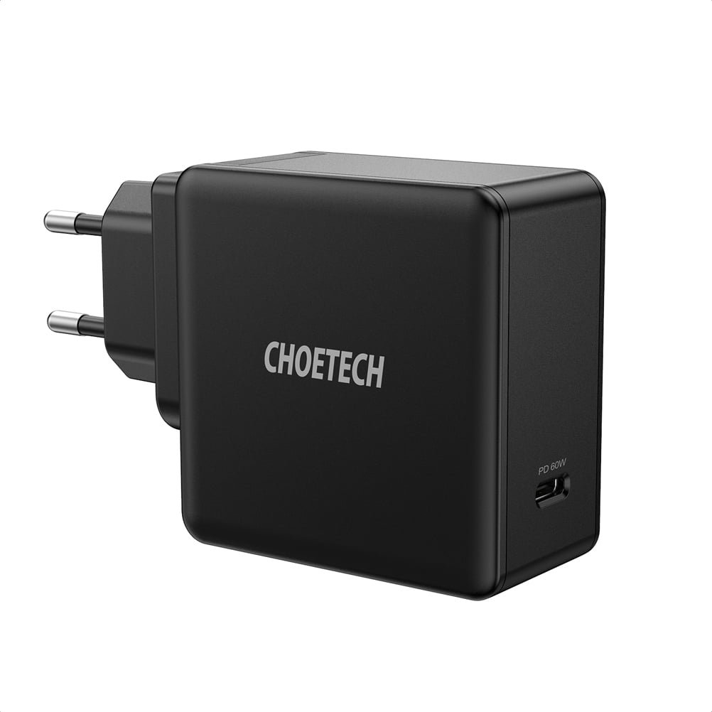 CHOETECH Distributor Wholesale Price 60W PD Type C Fast Charging  Foldable Adapter USB C Charger Wireless Chargers CHOETECH Wireless