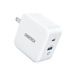 CHOETECH Distribution price 65W 2-Port PD Charger GaN Tech USB C Foldable Fast Charging Adapter