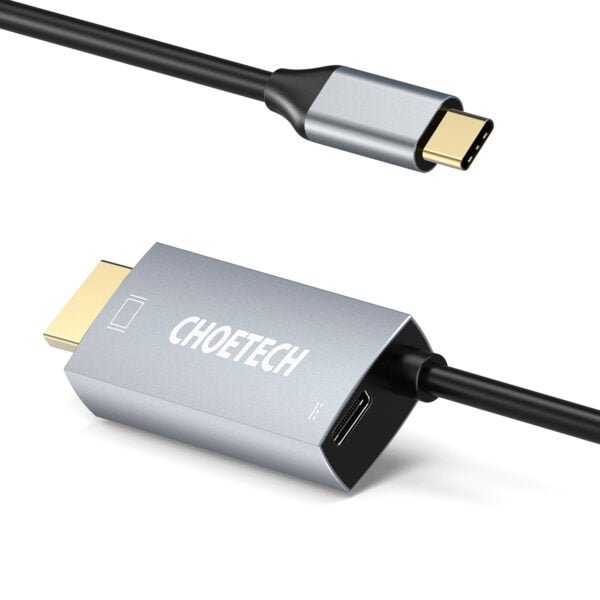 Manufacturer price USB Type C to HDMI Cable with 60W PD Charging Port Adapter