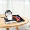 Distributor price 4 in 1 iPhone and Apple Watch Wireless Charging Dock (MFi Certified) - Image 9
