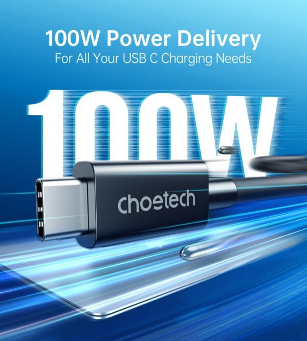 Thunderbolt 4 Cable USB-C Cable 2.6ft (Intel-Certified) 8K@60Hz Video Output 40Gbps 100W Power Delivery Type C Cable - Image 6