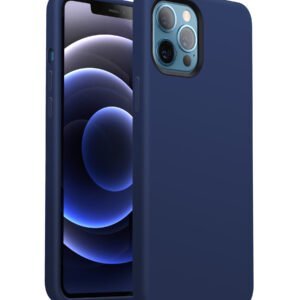 Liquid Silicone Phone Case Compatible with iPhone iPhone12/12 Pro  Silky-Smooth Full Body Protection Magnetic Case with Anti-Scratch Microfiber Lining