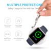 [MFI Certified] Apple Watch Portable Charger, 900mAh Portable Keychain Power Bank for 38mm/42mm Apple Watch - Image 2