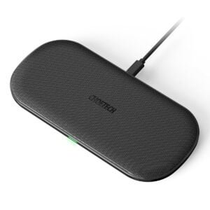 5 Coils Dual Wireless Charger Qi Certified Fast Wireless Charging Pad