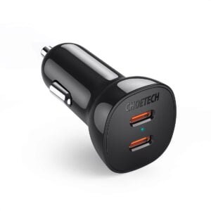 36W Fast USB C Car Charger for iPhone 12/12 Pro Max/12 Mini,Dual 18W Type C PD Car Charger Adapter
