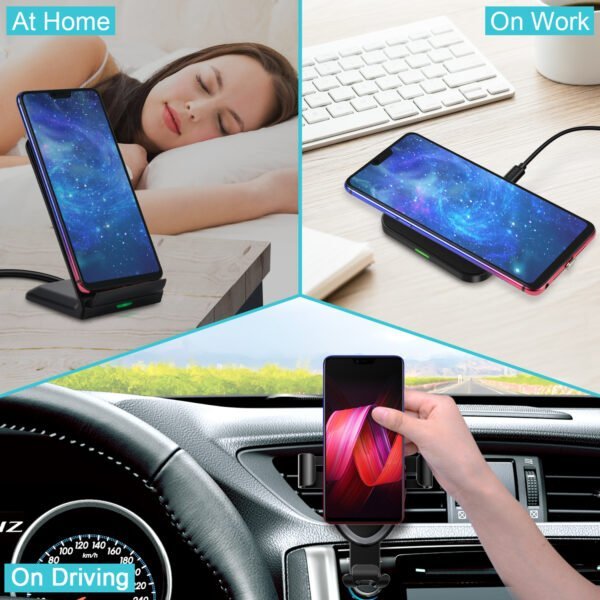 Ultra Thin Qi Wireless Charging Receiver Patch Module Chip Compatible with All Micro USB Narrow-Side up Devices - Image 6