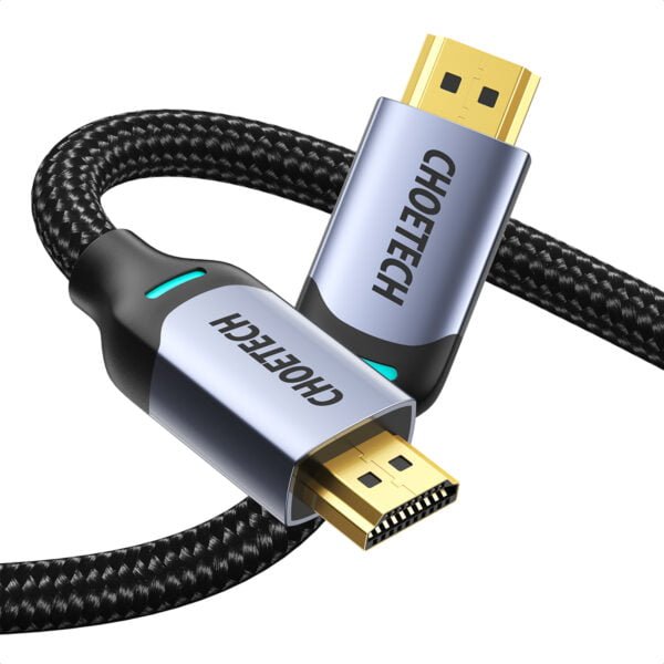 8K HDMI 2.1 Cable, HDMI 2.1 Cable 8K@60Hz 48Gbps Ultra High Speed HDR eARC HD 2M 6.6FT Braided 144Hz 120Hz 4K HDMI Cable