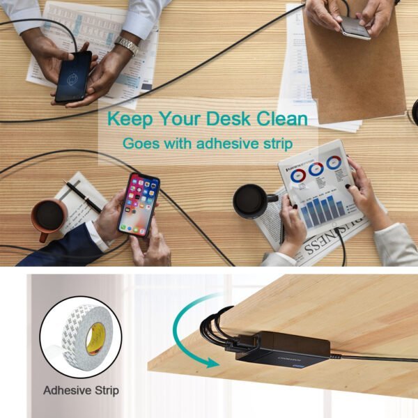 China Good Wholesale Price CHOETECH Power Delivery Charger Multi USB Charging Hub Stand - Image 8